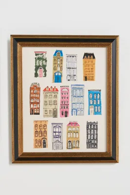 Danielle Kroll City Living Wall Art - Small product