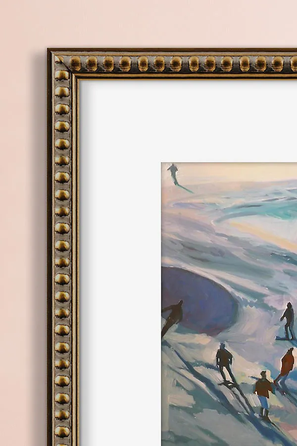 Downhill Framed Wall Art - Blue product