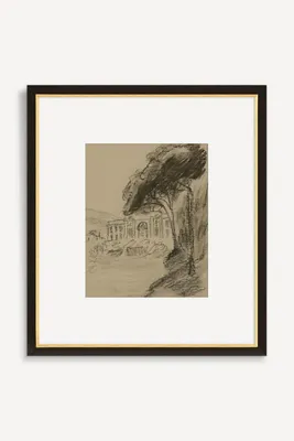 Dreaming of Rome Sketch Wall Art - Archival Ink, Fine Art Paper by Anthropologie, alternate view