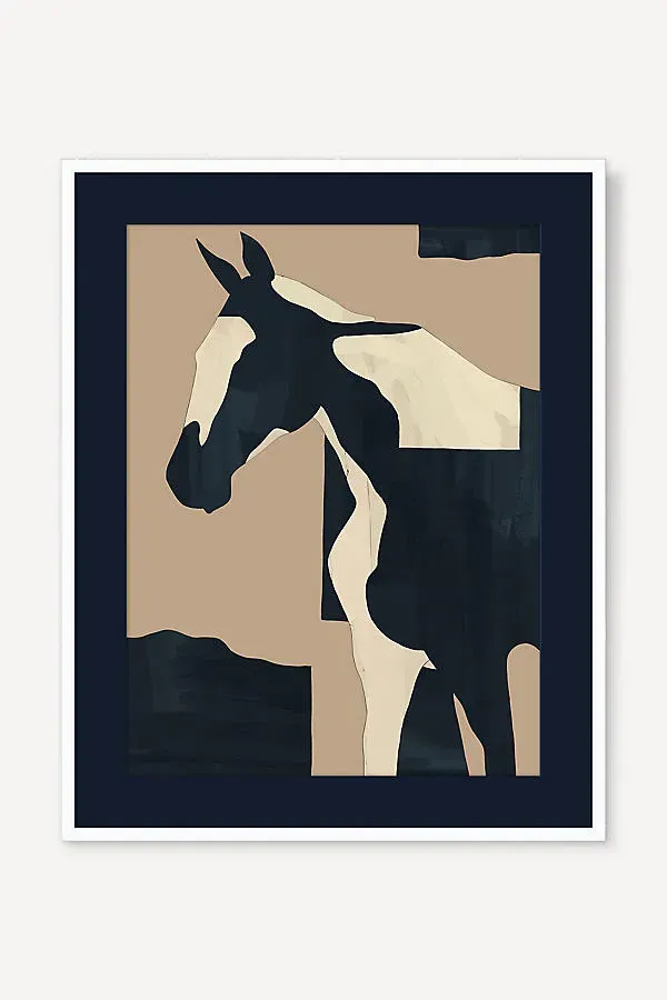 Duska Prorocick Abstract Minimal Horse 7 Wall Art by Anthropologie