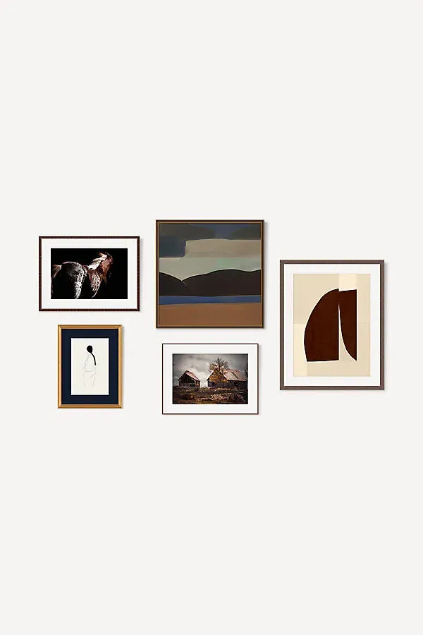 Earth and Essence Gallery Wall - Grey product