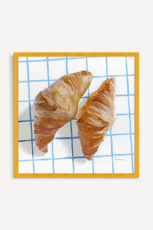 Elena Tronina Croissants Wall Art product