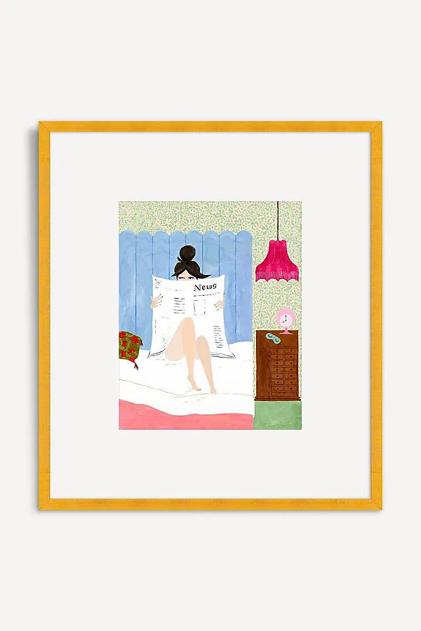 Erica Catherine Nichols Big News Wall Art by Anthropologie
