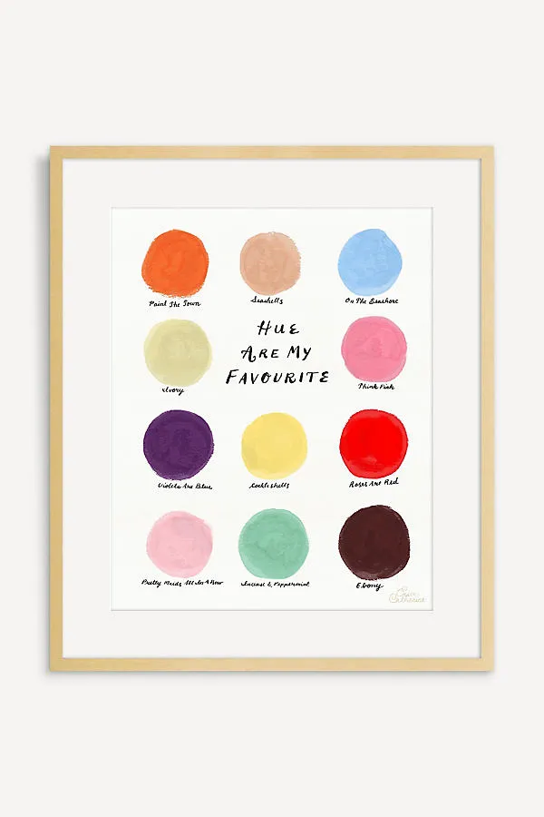 Erica Catherine Nichols Hue Are My Favourite Wall Art product