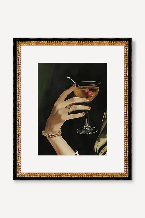 Evening Elegance Wall Art - Gold by Anthropologie