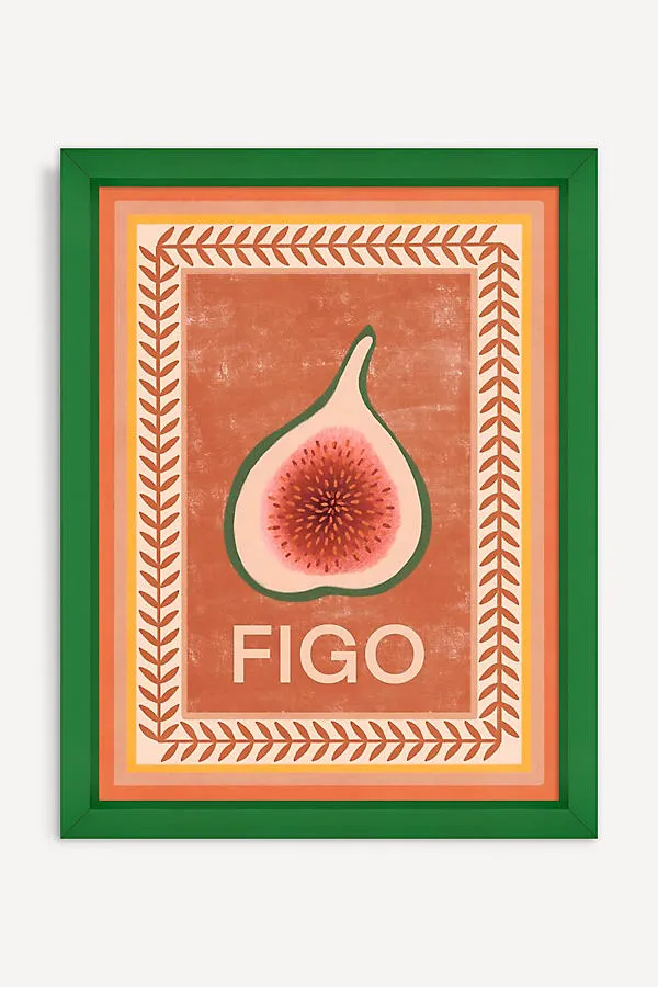 Fig Wall Art - Orange product