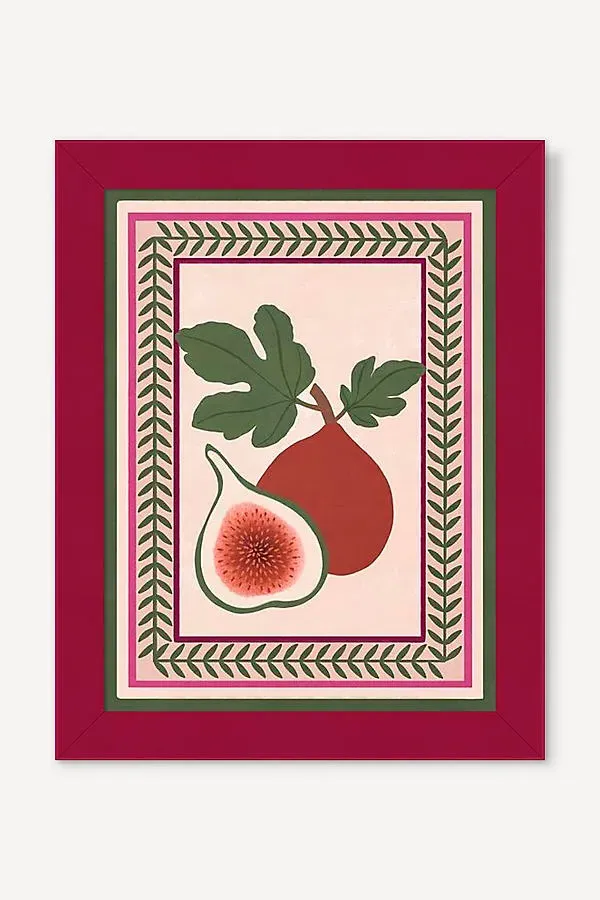 Figs Wall Art - Red product