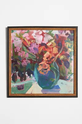 Gabriella Buckingham Peach Mint Wall Art - Blue product