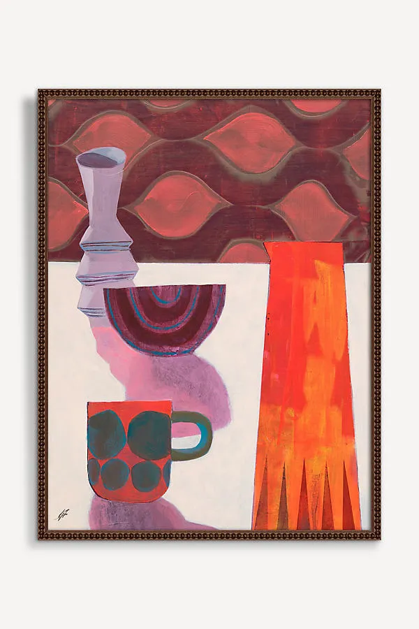 Gabriella Buckingham Retro Arrangement Wall Art - Red product