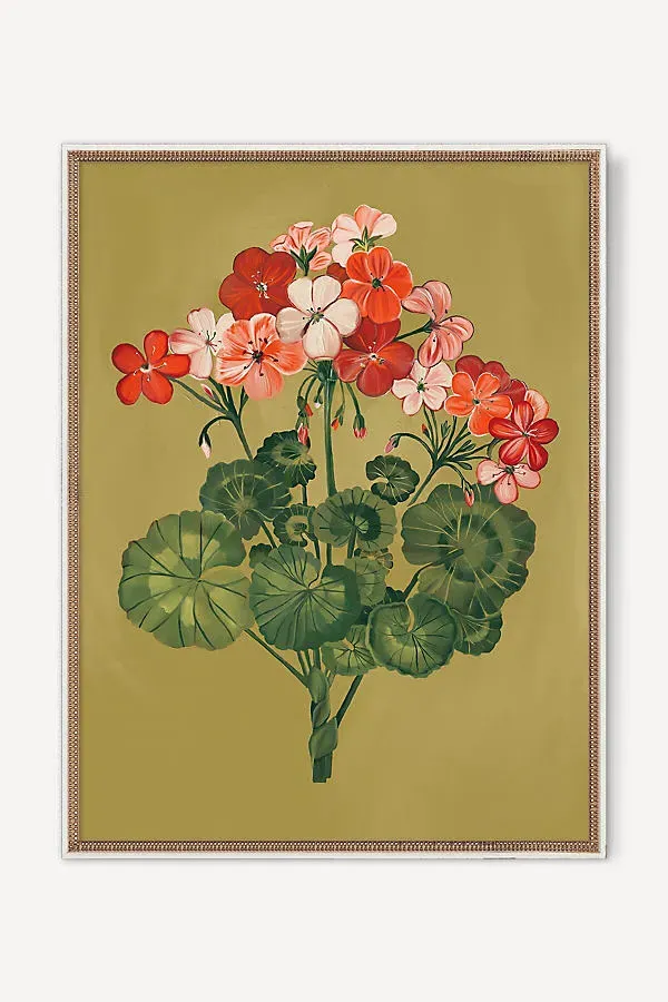 Geranium Study Wall Art product