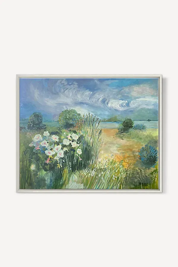 Harris Creek Wall Art - Green, Cotton product