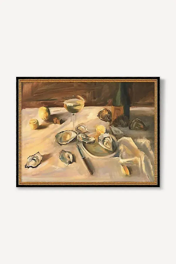 Helli Luck A Good Feast Wall Art - Ivory alternate view