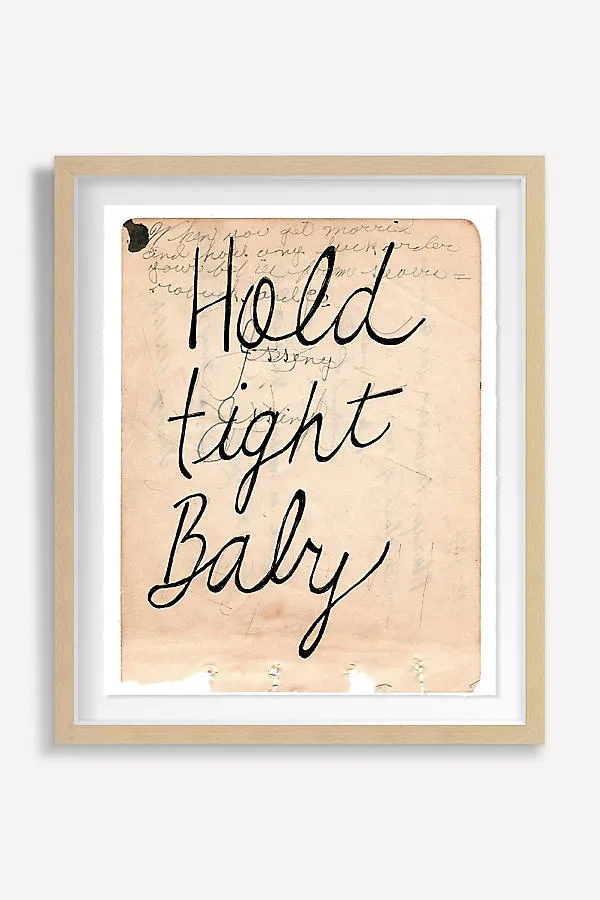 Hold Tight Baby Wall Art product