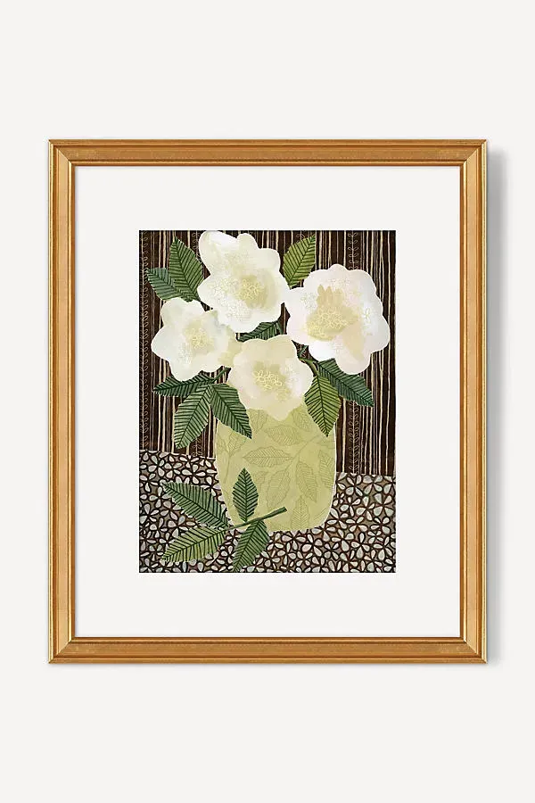 Hydrangea Wall Art - Green product