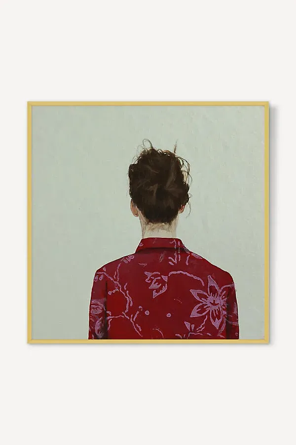 In This Moment VII Wall Art - Red by Anthropologie