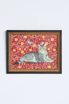 Isabelle Brent The Lazy Pussy Cat Wall Art product