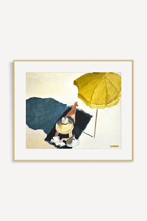 Jennifer Hohlfelder Beach Time Wall Art - Yellow product