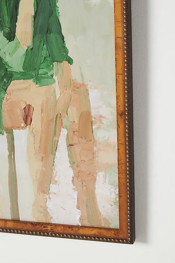 Joseph Mahon Woman in Green Wall Art product