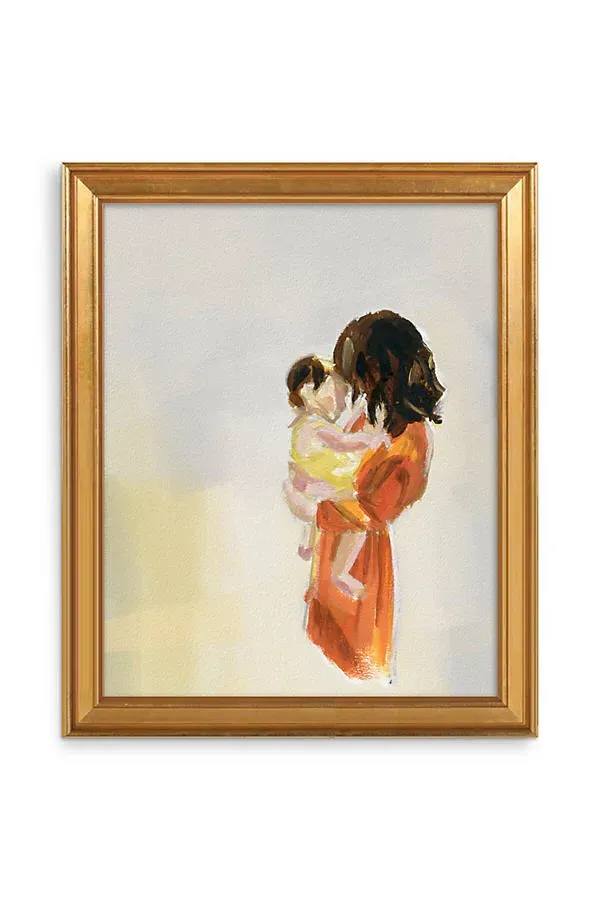 Kate Gattey Mama and Child Wall Art product
