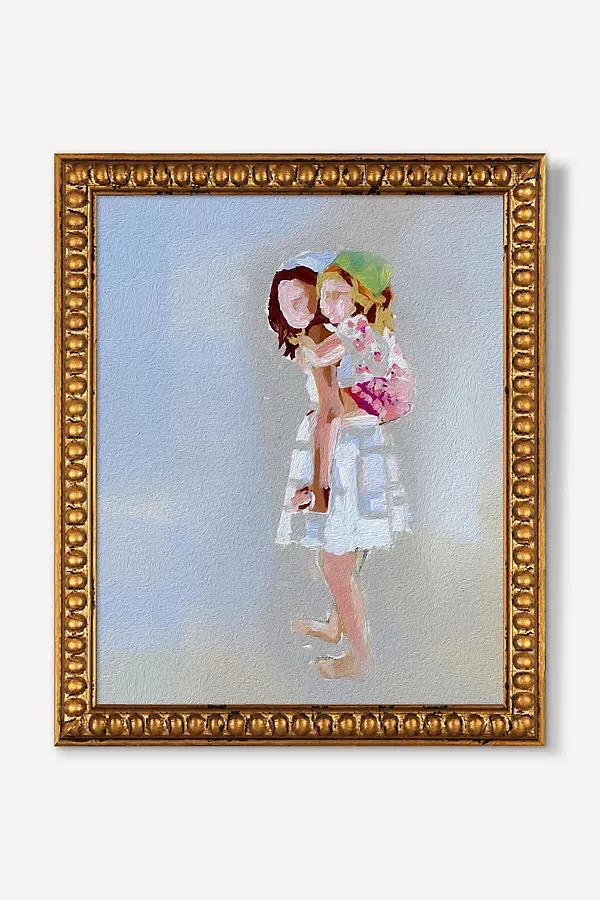 Kate Gattey Piggyback Wall Art - Purple product
