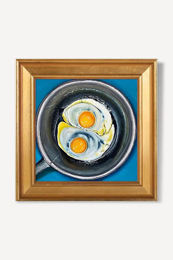 Kelly Preedy Sunny Side Up Wall Art - Blue product