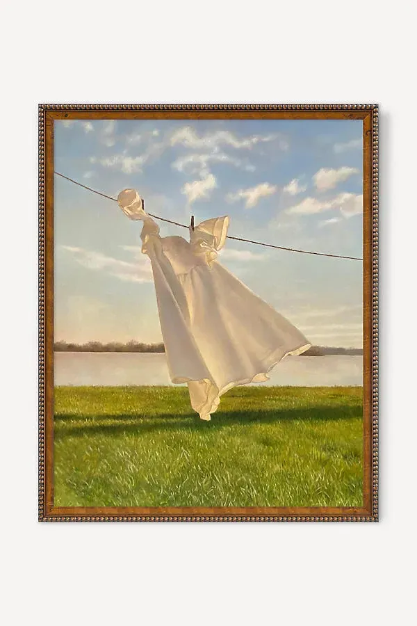 Kerry Simmons End of Summer Wall Art - Green product