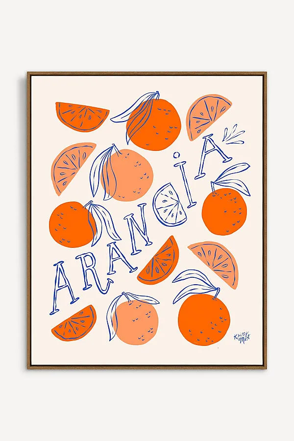 Krissy Mast Italian Oranges Wall Art product