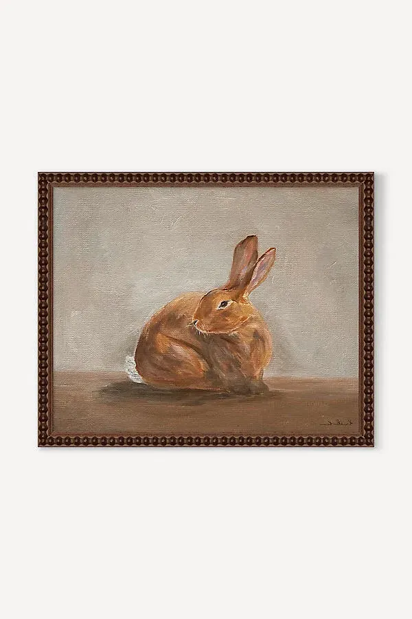 Krista Kim Bunny Rabbit Wall Art - Orange product