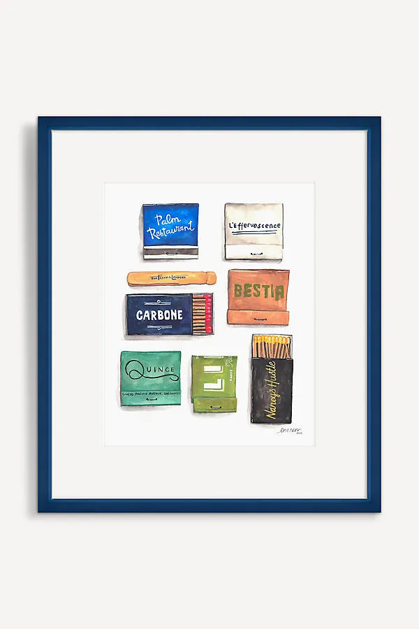 Larsen McDowell Matchbooks Wall Art product