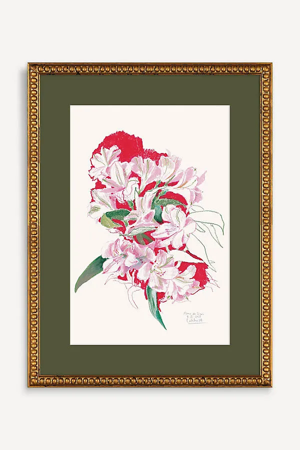 Lillies Wall Art - Red product