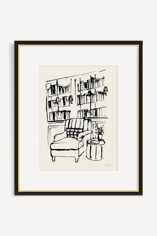 Lucy Deaner The Library Wall Art product