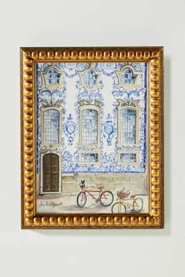 Lydia Marie Elizabeth Porto Wall Art - Blue product