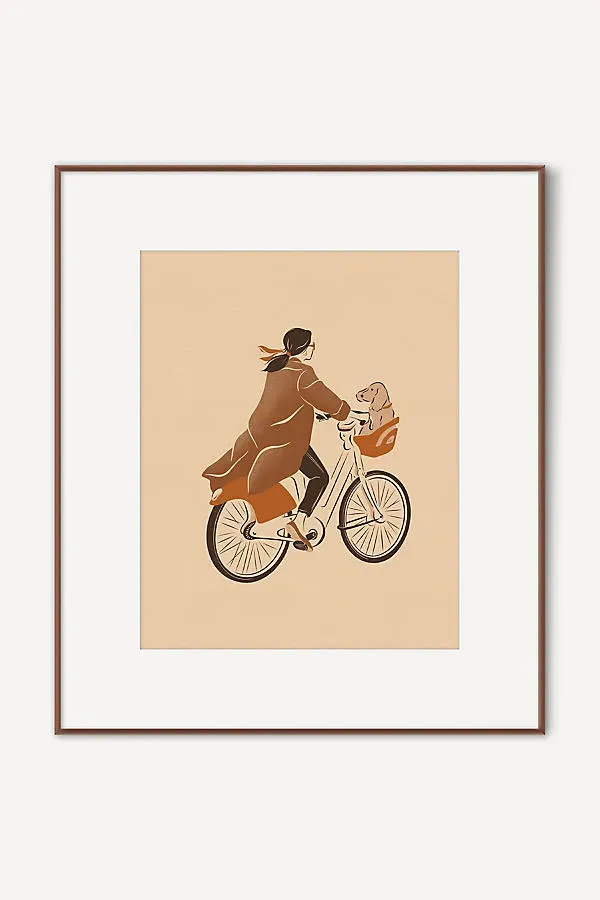 Mandy Tsou Parisian Biker Wall Art - Beige product