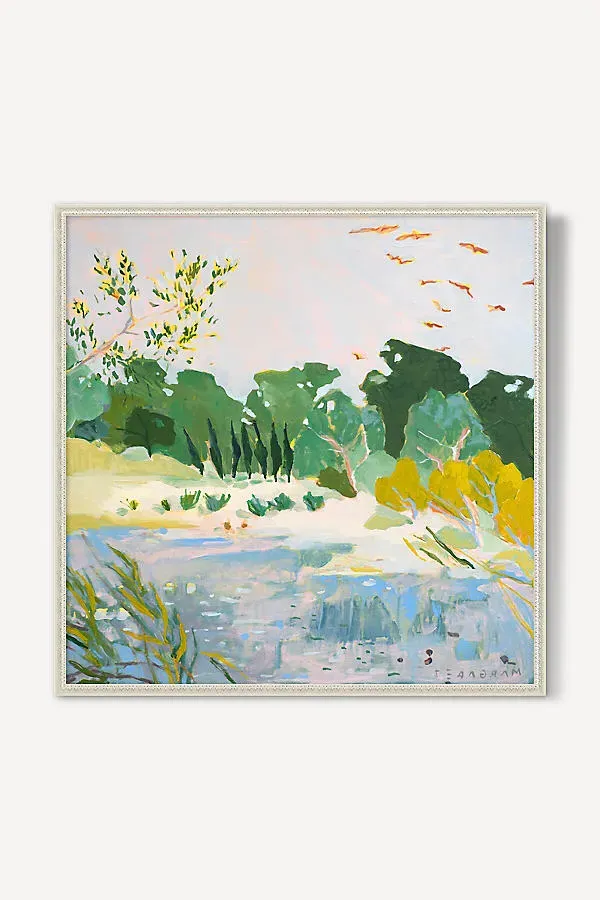 Margaret Jeane Shallow Waters Wall Art - Blue product