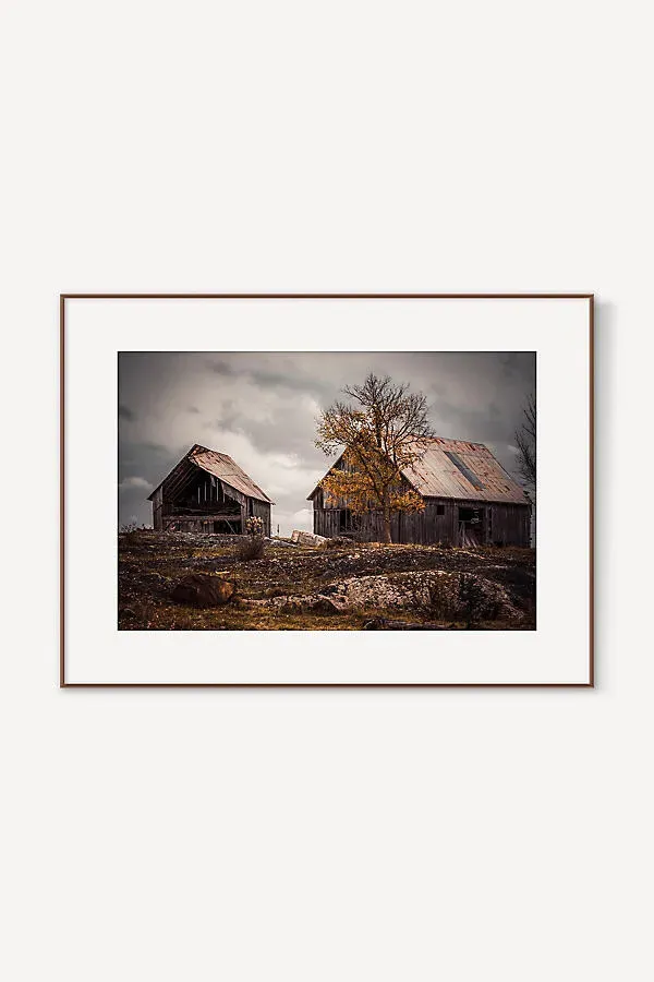 Mark Spowart The Old Farm Wall Art - Brown product