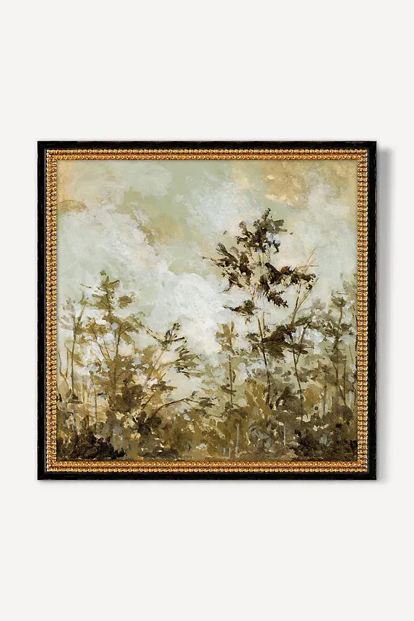 Milk & Honey Treetops II Wall Art - Green product