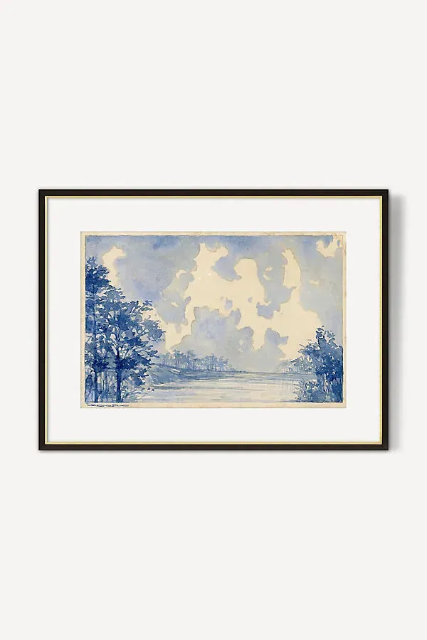 Monochromatic Study in Blue No.1 Wall Art product