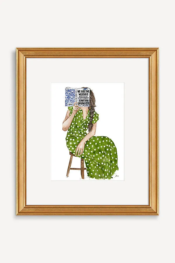 Olga Crée We Are the Weather Wall Art - Green by Anthropologie