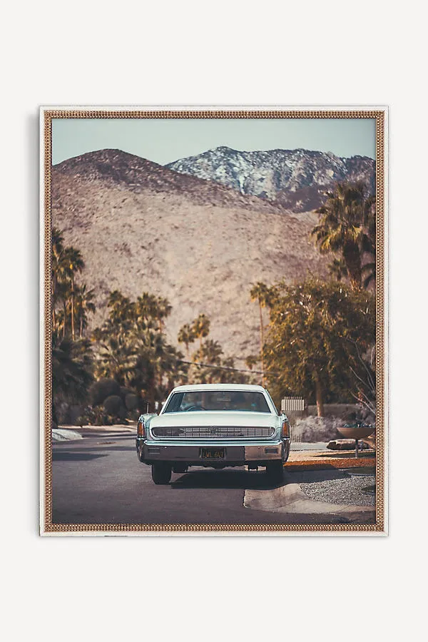Palm Springs Lincoln Wall Art - Brown product