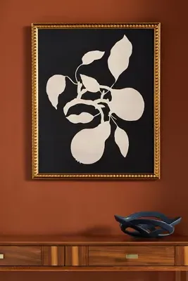 Pears Black & White Wall Art - Gold product