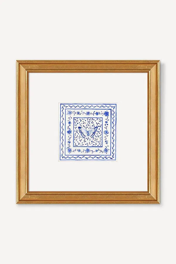 Porcelain Wings Wall Art - Blue, Acrylic product