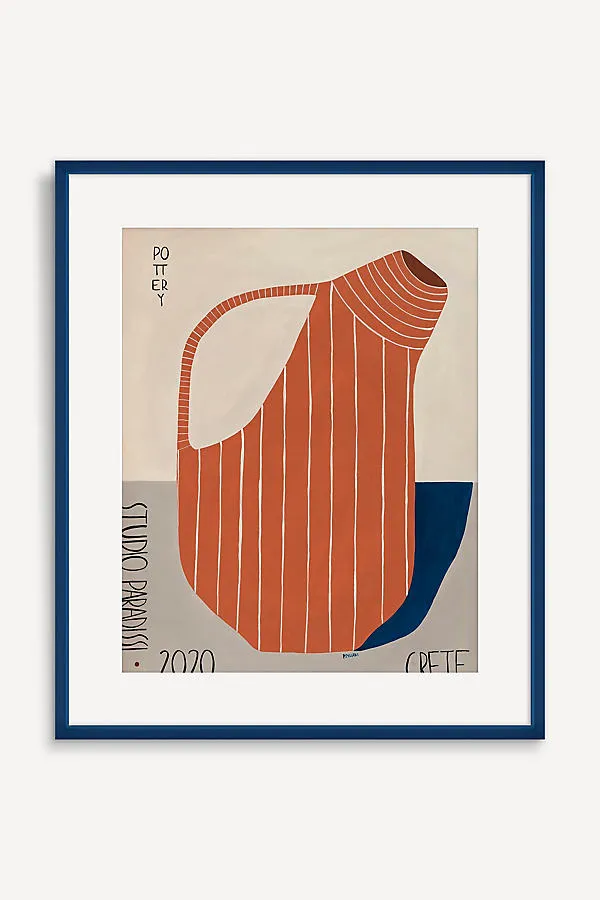 Pottery 02 Wall Art - Brown by Anthropologie, alternate view