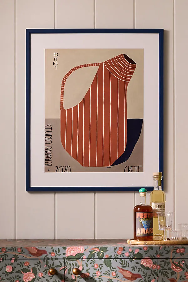 Pottery 02 Wall Art - Brown by Anthropologie