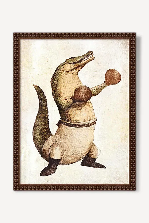 Punching Predator Wall Art product