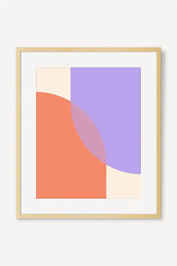 Quiet XVII Wall Art - Purple product