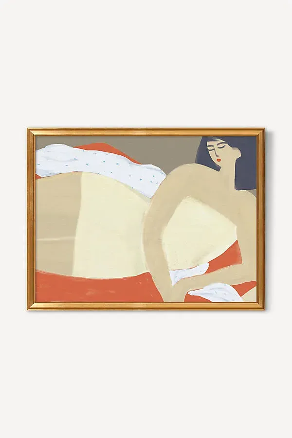Roseanne Kenny Portrait of Woman Wall Art - Ivory product