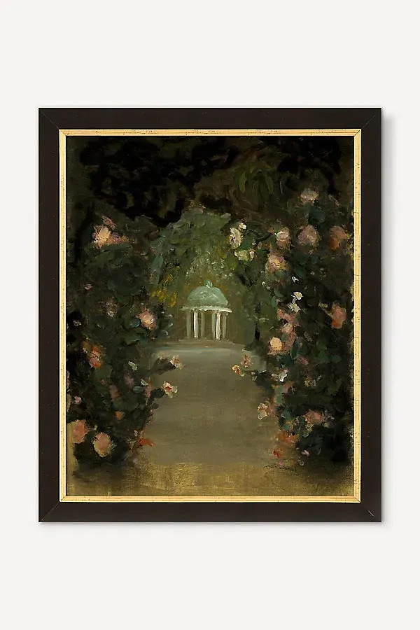 Sara Jeffries Hidden Garden in Rome Wall Art product