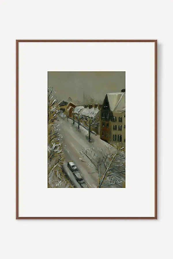 Sara Jeffries Winter in Germany Wall Art product