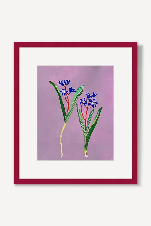 Sarah Gordon Glory of the Snow Wall Art - Purple product