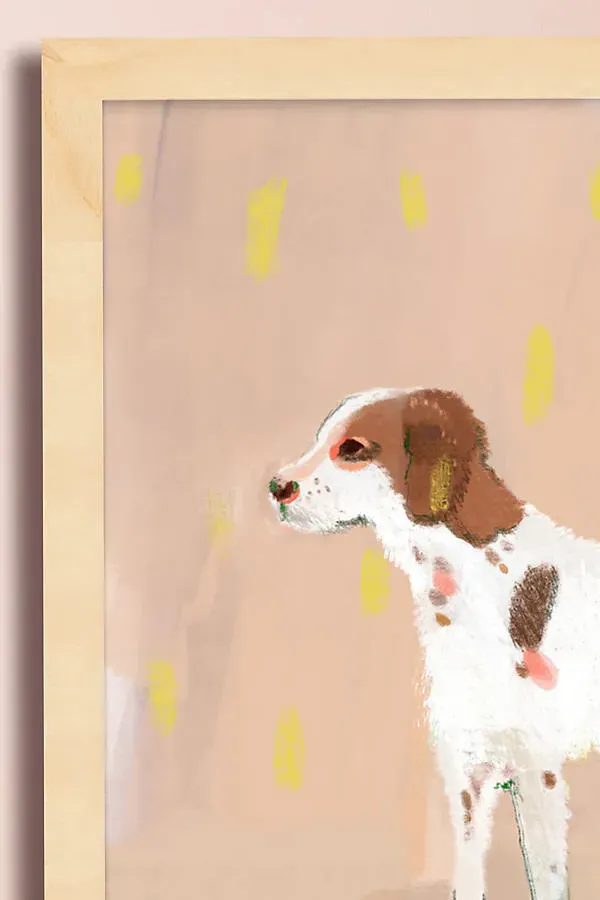 Spotted Brittany Wall Art - Beige product